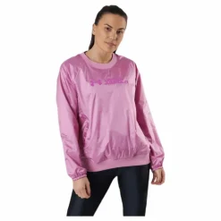 Recover Woven Shine Crew Pink