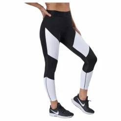 Regular Block Tights White