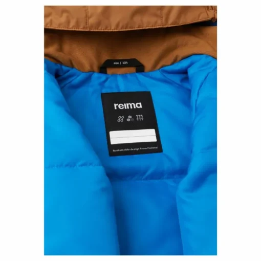 Reimatec winter jacket Raisio Cinnamon brown