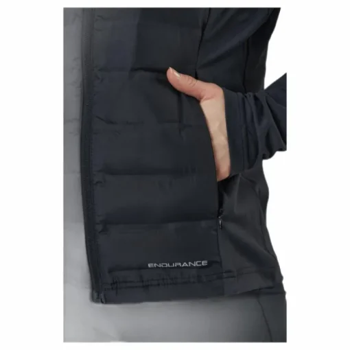 Reitta W Hot Fused Hybrid Jacket Black