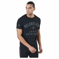 Relentless Skull Tee Washed Black