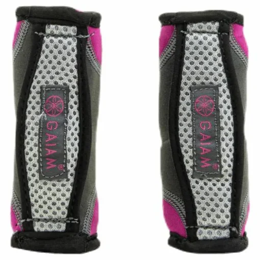 Restore Walking Weights 2Lb Set Pink/Grey