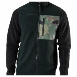 Retro Pile Jacket Green