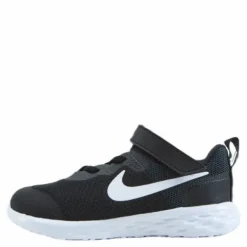 Revolution 6 Baby/Toddler Shoes BLACK/WHITE-DK SMOKE GREY