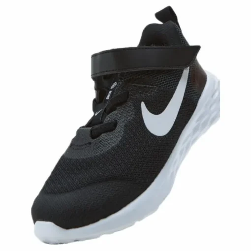 Revolution 6 Baby/Toddler Shoes BLACK/WHITE-DK SMOKE GREY