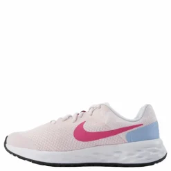 Revolution 6 Big Kids' Road Running Shoes PEARL PINK/COSMIC FUCHSIA-COBALT BLISS