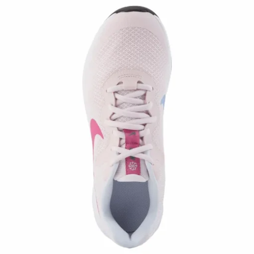 Revolution 6 Big Kids' Road Running Shoes PEARL PINK/COSMIC FUCHSIA-COBALT BLISS