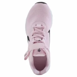 Revolution 6 FlyEase Big Kids' Easy On/Off Road Running Shoes PINK FOAM /BLACK