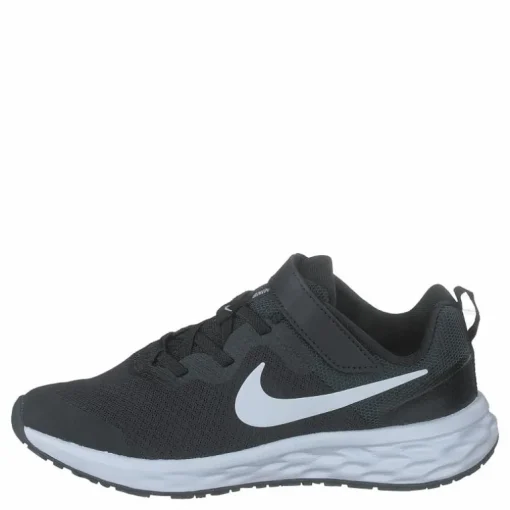 Revolution 6 Little Kids' Shoes BLACK/WHITE-DK SMOKE GREY