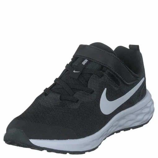 Revolution 6 Little Kids' Shoes BLACK/WHITE-DK SMOKE GREY
