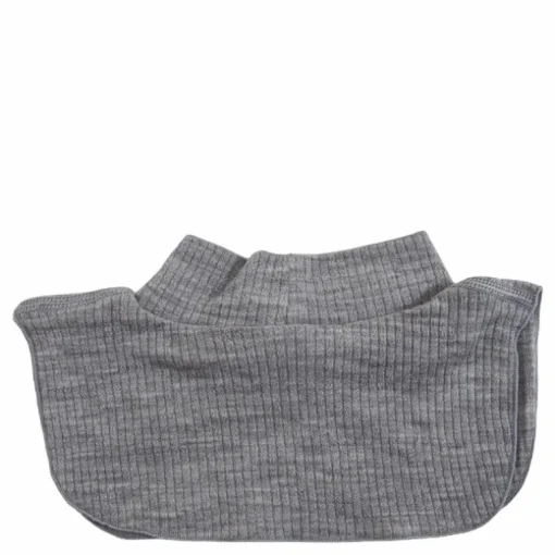 Rib Baby Neck Warmer Greymelange