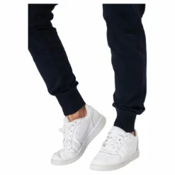 Rib Cuff Pants Blå