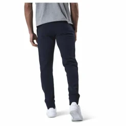 Rib Cuff Pants Blue