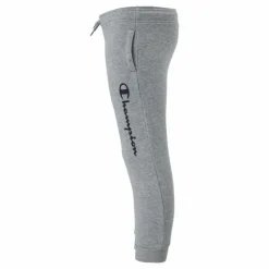Rib Cuff Pants Gray Melange Light