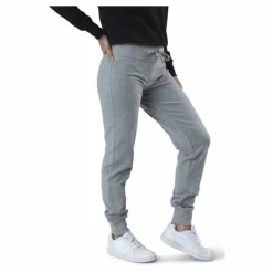 Rib Cuff Pants Grey