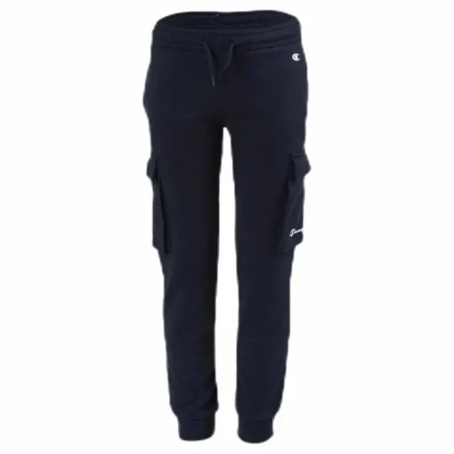Rib Cuff Pants Junior Blue