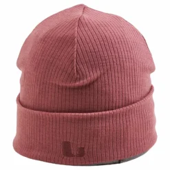 Rib Merino Hat Rose