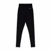 Ribbed Tights Wmn Black