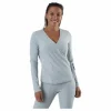 Rosa Wrap Top Lounge Bc Grey