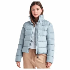 Rose Girls Puff Jacket Blue