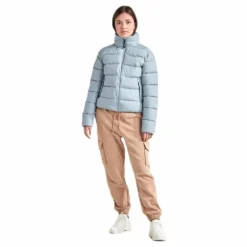Rose Girls Puff Jacket Blue