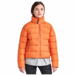 Rose Girls Puff Jacket Orange