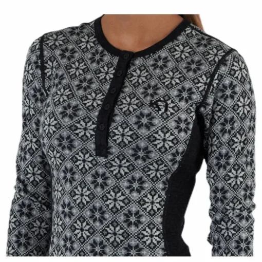 Rose Long Sleeve Shirt Black
