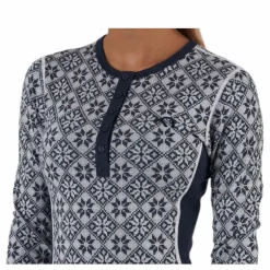 Rose Long Sleeve Shirt Blue