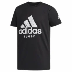Rugby Logo Tee Black