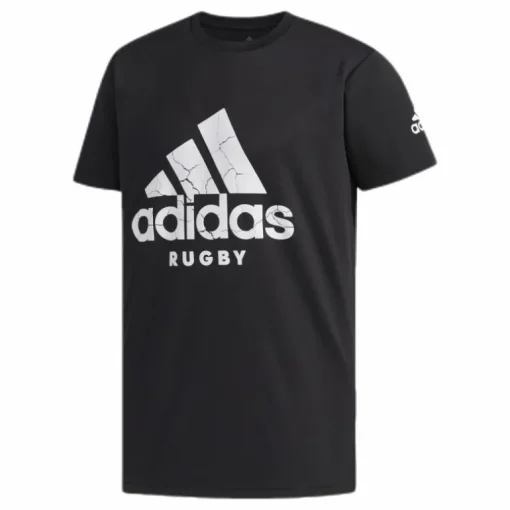Rugby Logo Tee Black