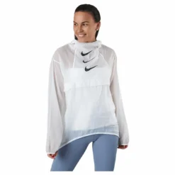 Run Division Packable Jacket White