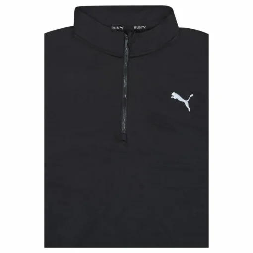 Run Favorite 1/4 Zip M Puma Black