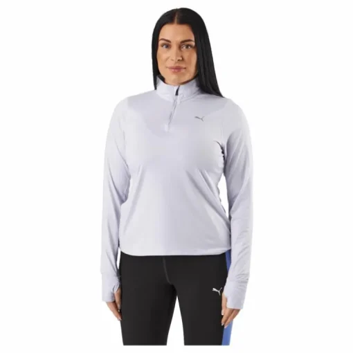 Run Favorite 1/4 Zip W Spring Lavender
