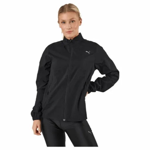 Run Favorite Woven Jacket W Puma Black