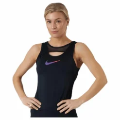Runway Running Tank Purple/Black
