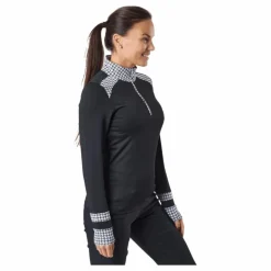 Salma Half Neck Black