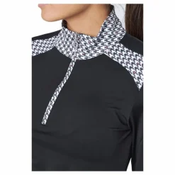 Salma Half Neck Black