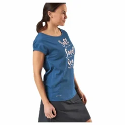 Salt Sand Sea Tee Blue