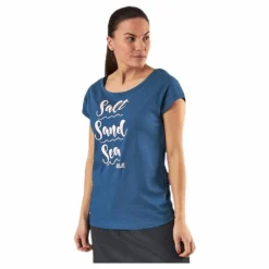 Salt Sand Sea Tee Blue