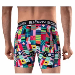 Sammy Geo Flag Shorts 3-pack Green/Black