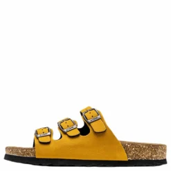 Santa Cork Sandals Gold