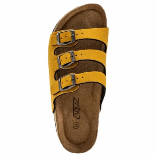 Santa Cork Sandals Gold