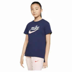 Script Futura Tee Junior Blue