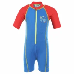 Sea Squad Hot Tot Suit Blue/Red