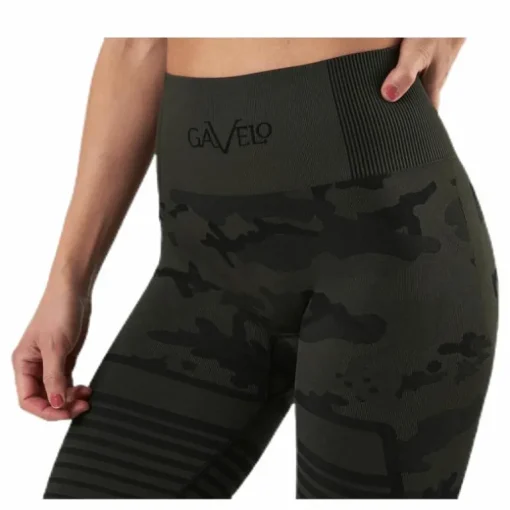 Seamless Camo Leggings Patterned/Black