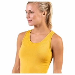 Seamless Chevron Racerback Yellow
