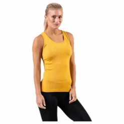 Seamless Chevron Racerback Yellow