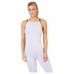 Seamless Skin Strap Top Purple