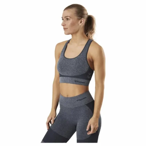 Seamless Sport Top Blue
