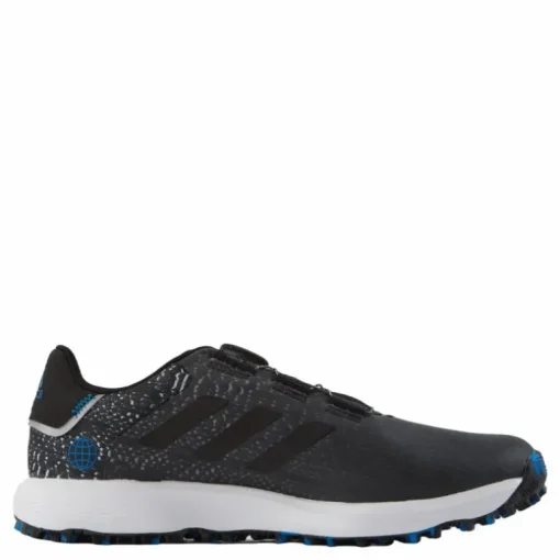 S2G BOA Wide Spikeless Golf Shoes Core Black / Core Black / Grey Six